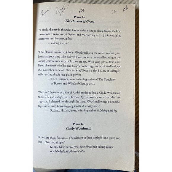 The Harvest of Grace: Book 3 in the Ada's House Amish Romance Series (an Ada's H - Picture 4 of 11